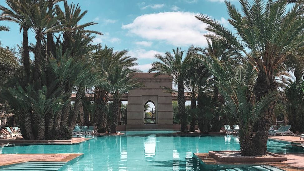photo of swimming pool during daytime